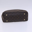 LOUIS VUITTON Monogram Pallas Hand Bag 2way Yellow Saffron M40929 Auth IN042-5