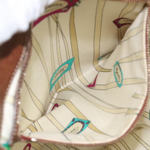 GUCCI GG Canvas Tote Bag Beige Gold 161128 Auth IN046