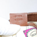 GUCCI GG Canvas Tote Bag Beige Gold 161128 Auth IN046-12