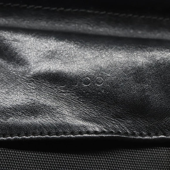 GUCCI Waist bag Nylon Black Silver 28566 Auth IN054