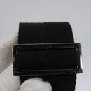 GUCCI Waist bag Nylon Black Silver 28566 Auth IN054-9