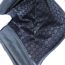 GUCCI Waist bag Nylon Black Silver 28566 Auth IN054-10