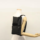 GUCCI Waist bag Nylon Black Silver 28566 Auth IN054-28