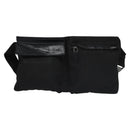 GUCCI Waist bag Nylon Black Silver 28566 Auth IN054-13