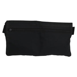 GUCCI Waist bag Nylon Black Silver 28566 Auth IN054 - 0