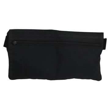 GUCCI Waist bag Nylon Black Silver 28566 Auth IN054 - 0