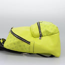 LOUIS VUITTON Taigalama Discovery Backpack Jaune M30228 LV Auth IN055V-4