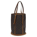 LOUIS VUITTON Monogram Bucket GM Shoulder Bag M42236 LV Auth IN060-13