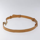 LOUIS VUITTON Adjustable Shoulder Strap Leather 32.3""-39.8"" Beige Auth IN067-4