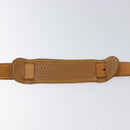 LOUIS VUITTON Adjustable Shoulder Strap Leather 32.3""-39.8"" Beige Auth IN067-7