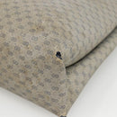 GUCCI Micro GG Supreme Sherry Line Tote Bag PVC Navy Gold 39 02 091 Auth INZ004-9