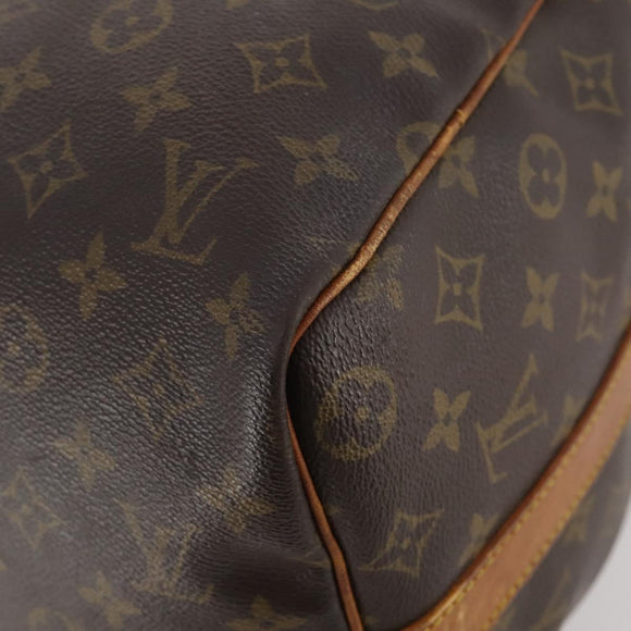 LOUIS VUITTON Monogram Keepall Bandouliere 45 Boston Bag M41418 LV Auth INZ007