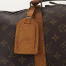 LOUIS VUITTON Monogram Keepall Bandouliere 45 Boston Bag M41418 LV Auth INZ007-18