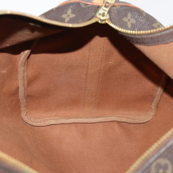 LOUIS VUITTON Monogram Keepall Bandouliere 45 Boston Bag M41418 LV Auth INZ007