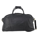 Coach Boston Bag Leather 2way Black Gold Auth INZ009A-13