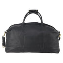 Coach Boston Bag Leather 2way Black Gold Auth INZ009A-2