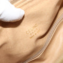 CELINE C Sulky Horse Carriage Hand Bag PVC Beige Gold Auth INZ012-12
