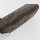 LOUIS VUITTON Monogram Trousse Demi Ronde Cosmetic Pouch M47520 LV Auth INZ014-5