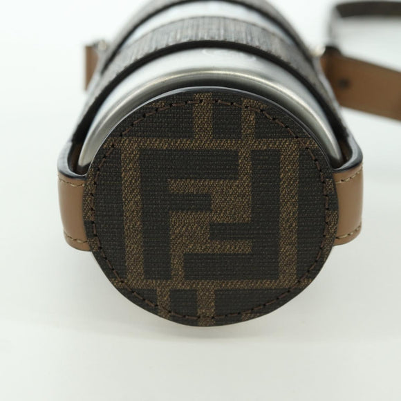 FENDI Zucca Canvas Bottle Holder 24Bottls Collaboration Black Auth INZ021M