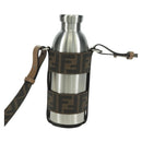 FENDI Zucca Canvas Bottle Holder 24Bottls Collaboration Black Auth INZ021M-2