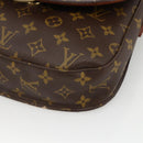 LOUIS VUITTON Monogram Saint Cloud GM Shoulder Bag M51242 LV Auth INZ029-14