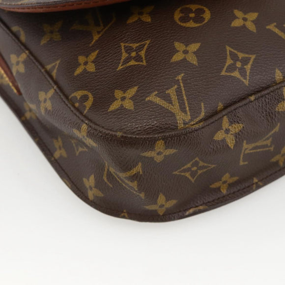 LOUIS VUITTON Monogram Saint Cloud GM Shoulder Bag M51242 LV Auth INZ029