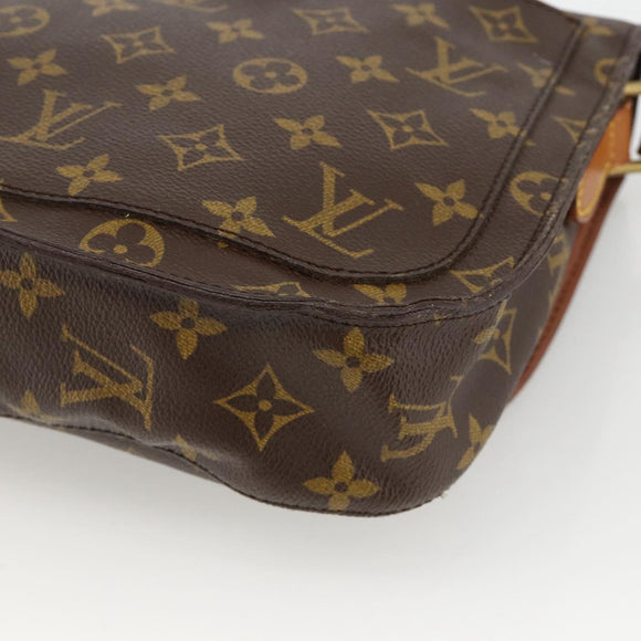 LOUIS VUITTON Monogram Saint Cloud GM Shoulder Bag M51242 LV Auth INZ029
