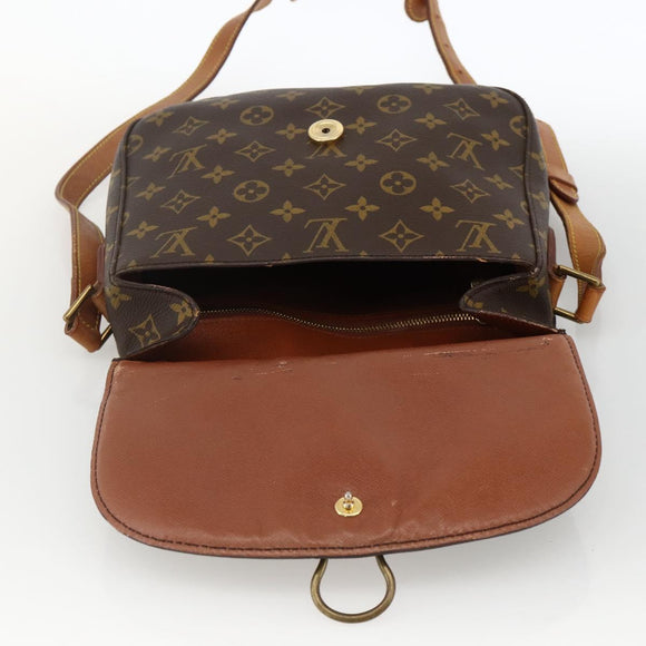 LOUIS VUITTON Monogram Saint Cloud GM Shoulder Bag M51242 LV Auth INZ029