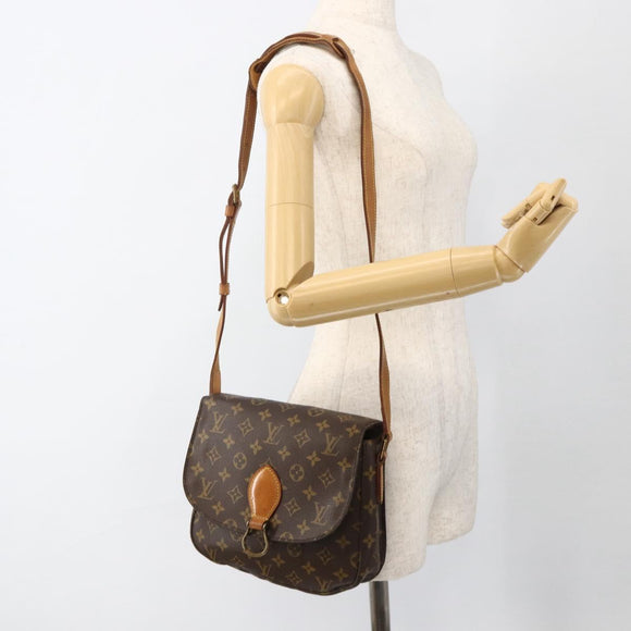 LOUIS VUITTON Monogram Saint Cloud GM Shoulder Bag M51242 LV Auth INZ029