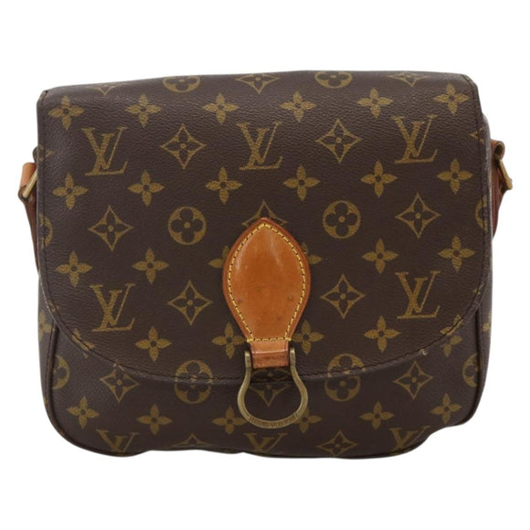 LOUIS VUITTON Monogram Saint Cloud GM Shoulder Bag M51242 LV Auth INZ029