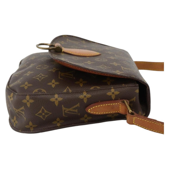 LOUIS VUITTON Monogram Saint Cloud GM Shoulder Bag M51242 LV Auth INZ029