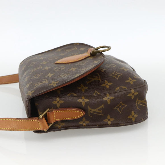 LOUIS VUITTON Monogram Saint Cloud GM Shoulder Bag M51242 LV Auth INZ029