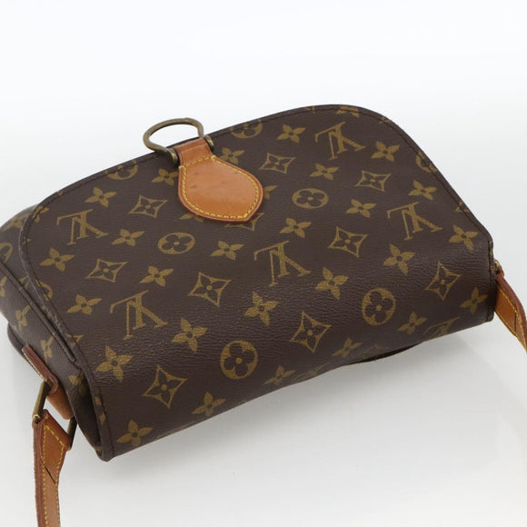 LOUIS VUITTON Monogram Saint Cloud GM Shoulder Bag M51242 LV Auth INZ029