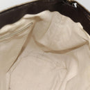 GUCCI GG Canvas Hand Bag Beige Gold 247902 Auth INZ039-19