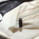 GUCCI GG Canvas Hand Bag Beige Gold 247902 Auth INZ039-21