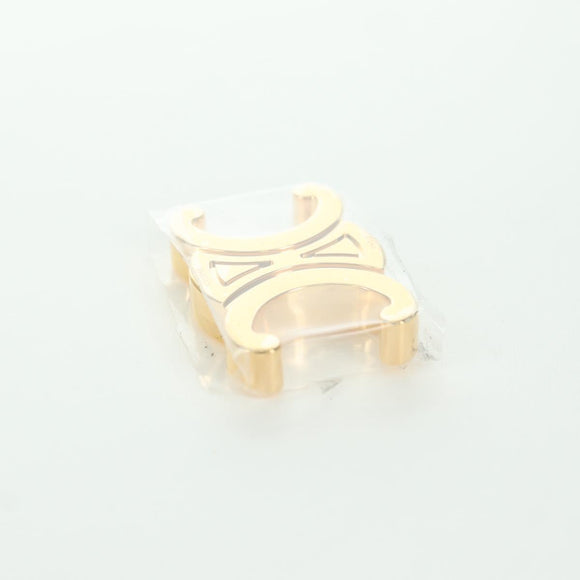 CELINE Tic Tac Toe Board Game Domino metal Gold Tone Auth INZ045SM