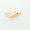CELINE Tic Tac Toe Board Game Domino metal Gold Tone Auth INZ045SM-16