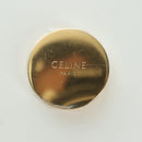 CELINE Tic Tac Toe Board Game Domino metal Gold Tone Auth INZ045SM-17