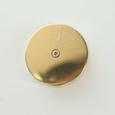 CELINE Tic Tac Toe Board Game Domino metal Gold Tone Auth INZ045SM-18