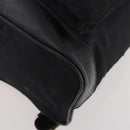 MCM Vicetos Logogram Backpack Canvas Black Gold Auth INZ047-12