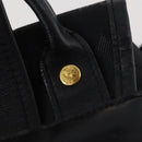 MCM Vicetos Logogram Backpack Canvas Black Gold Auth INZ047-16
