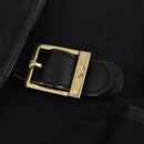 MCM Vicetos Logogram Backpack Canvas Black Gold Auth INZ047-17