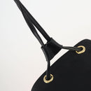 MCM Vicetos Logogram Backpack Canvas Black Gold Auth INZ047-19