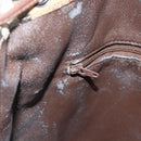 Burberrys Nova Check Shoulder Bag PVC Beige Auth INZ052-20
