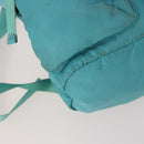 PRADA Backpack Nylon Light Blue Silver Auth INZ057-13