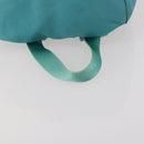 PRADA Backpack Nylon Light Blue Silver Auth INZ057-7
