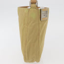 FENDI Shoulder Bag Nylon Beige Silver Auth INZ061-4