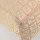 FENDI Zucchino Canvas Tragetasche Pink Gold Original INZ062-14