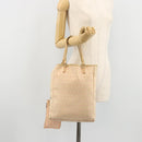 FENDI Zucchino Canvas Tragetasche Pink Gold Original INZ062-24