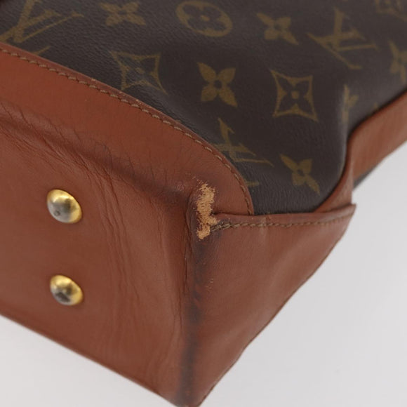 LOUIS VUITTON Monogram Sac Weekend PM Hand Bag M42425 LV Auth INZ067